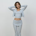 Baby Blue Square-Neck Camisole