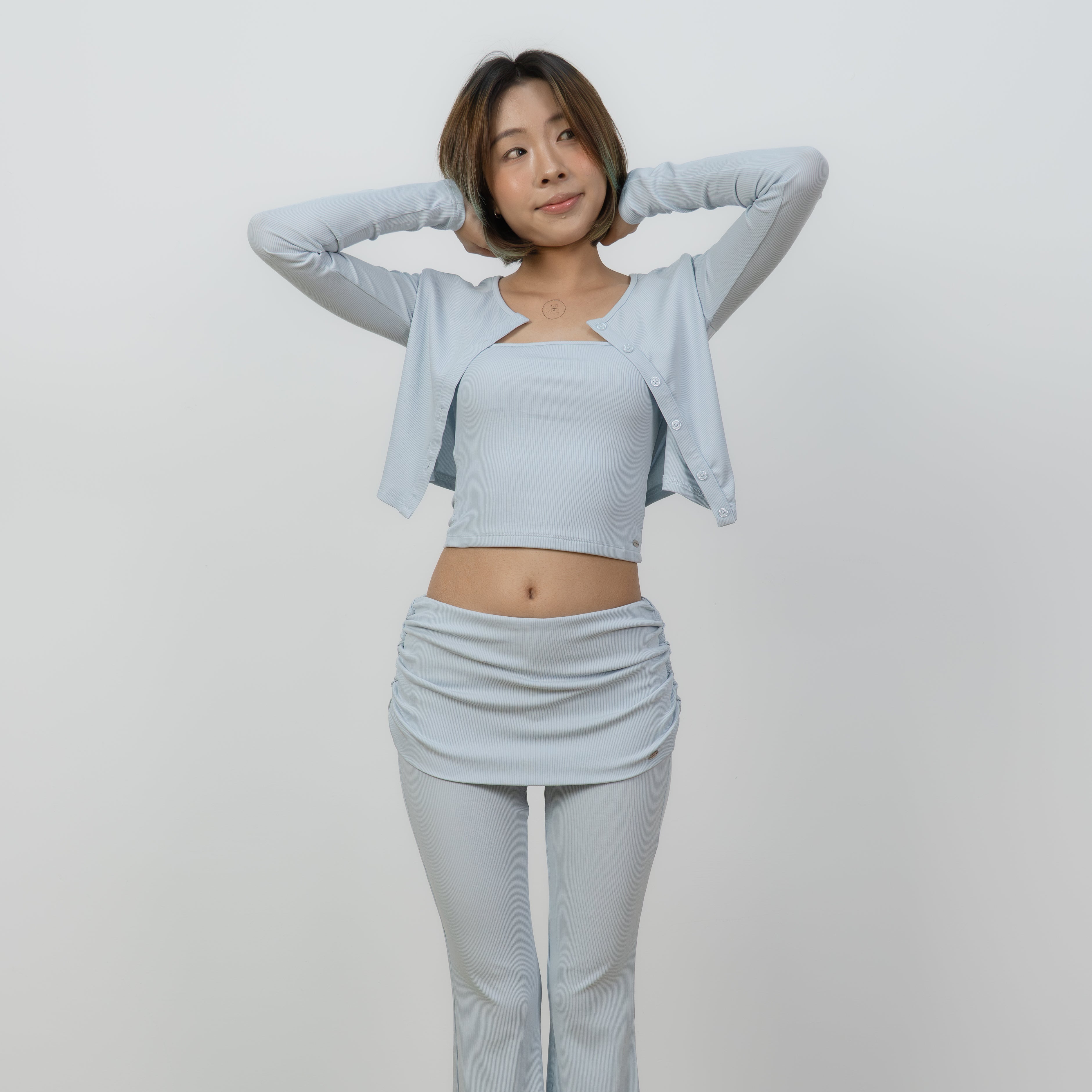 Baby Blue Knit Cardigan