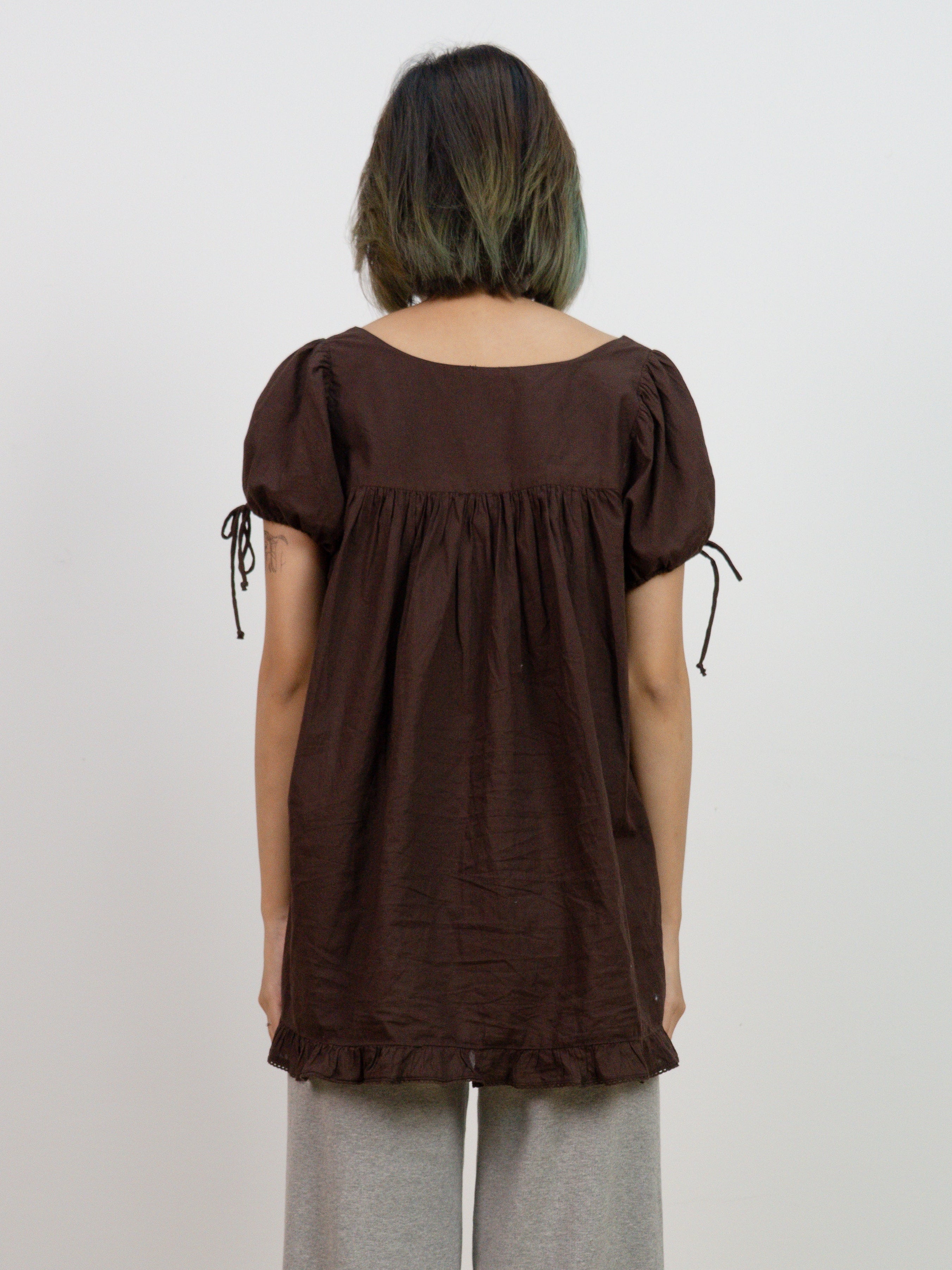 Cocoa Babydoll Tunic